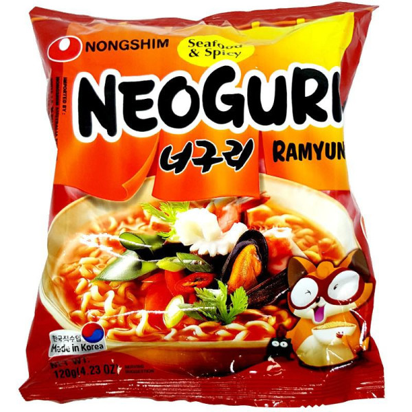 Mì Neoguri Seafood & Spicy 120G