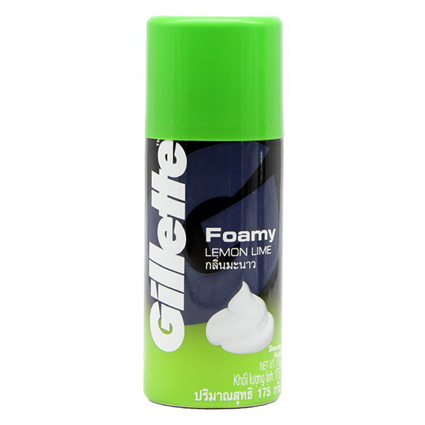 Bọt Cạo Râu Gillette Hương Chanh 175G