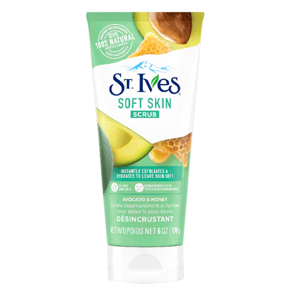 Sữa Rửa Mặt St.Ives Tẩy Tế Bào Chết Hương Bơ & Mật Ong 170G