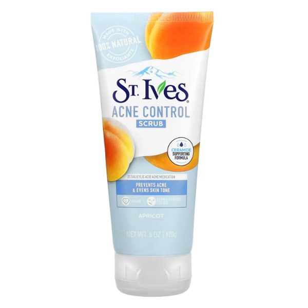 Sữa Rửa Mặt St.Ives Kiểm Soát Mụn Hương Mơ 170G