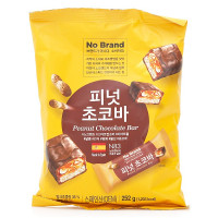 Thanh Socola No Brand Nhân Đậu Phộng Gói 252G