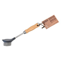 Bàn Chải Đầu Tròn Cán Gỗ No Brand