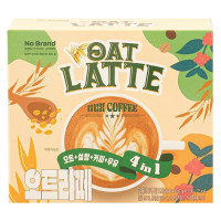 Cà Phê Hòa Tan Latte Yến Mạch No Brand Hộp 15 Gói 19G