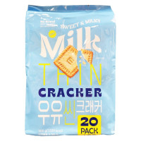 Bánh Quy Mỏng Giòn Vị Sữa No Brand Gói 300G