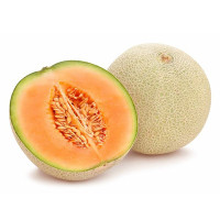 Dưa Lưới Giống Thái Ruột Cam 1 Trái ~1.1Kg