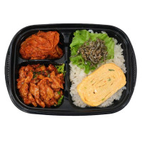 Cơm Hộp Hàn Quốc Nhỏ - Thịt Heo Xào Cay