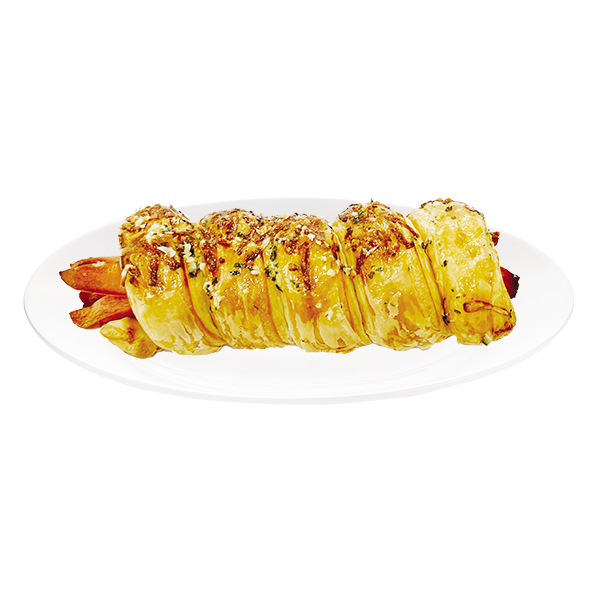 Bánh Danish Xúc Xích Sốt Bơ Tỏi 1 Cái - Số lượng có hạn