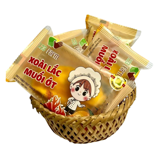 Xoài Lắc Muối Ớt 123Farm (Kg)