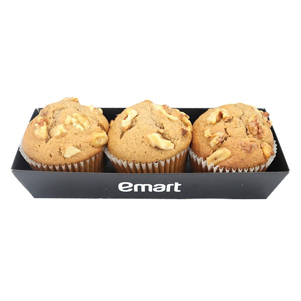 Set 3 Bánh Muffin Hạt Óc Chó