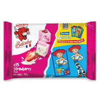 Phô Mai Vuông Con Bò Cười Belcube Vị Dâu 78G