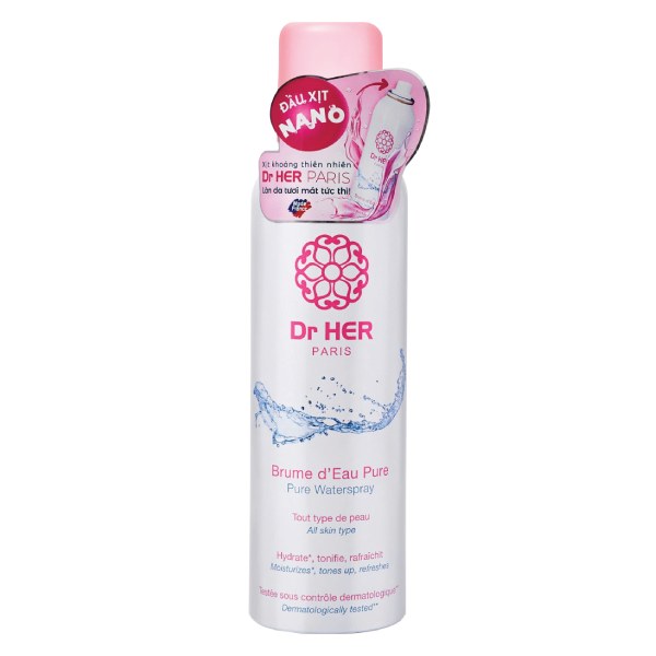 Xịt Khoáng Dr Her Paris Cấp Ẩm 150Ml