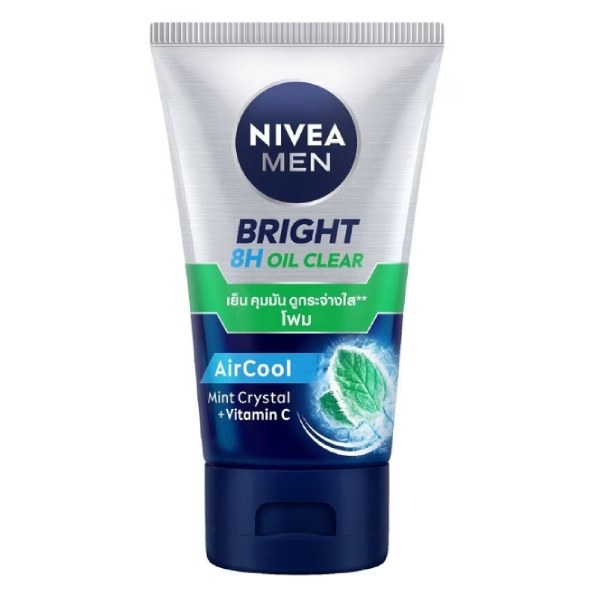 Sữa Rửa Mặt Nivea Men 8H Oil Clear Foam 100G