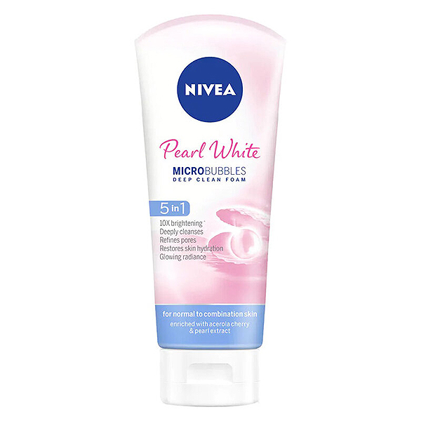 Sữa Rửa Mặt Nivea Sáng Da Ngọc Trai 100G