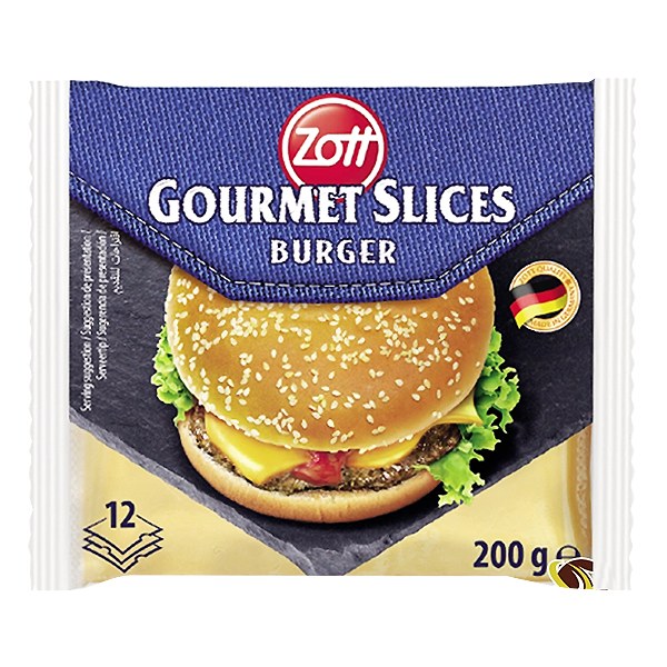 Phô Mai Lát Zott Burger Gói 200G