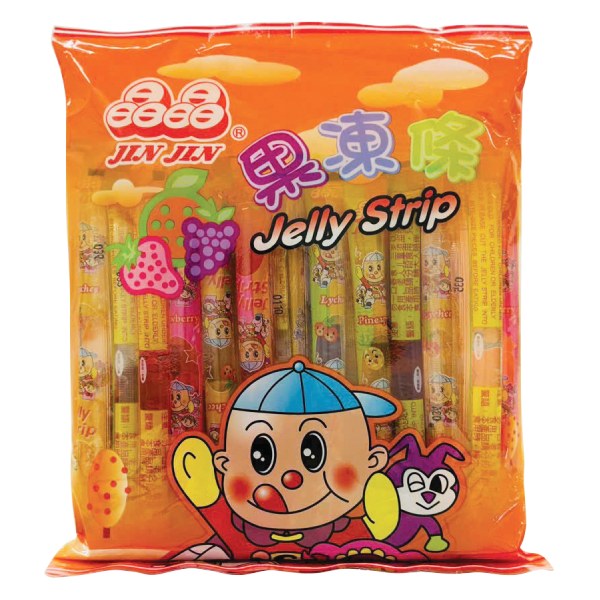 Thạch Rau Câu Jin Jin Jelly Strip Vị Tổng Hợp 470G