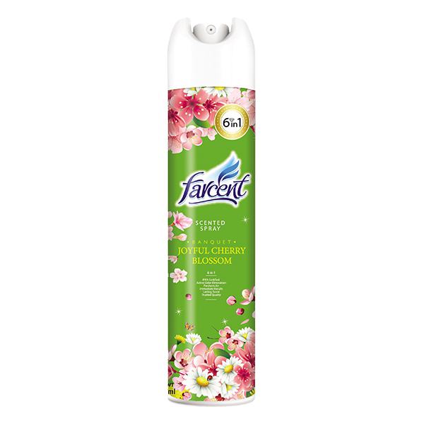 Xịt Phòng Farcent Hương Hoa Anh Đào Chai 320Ml