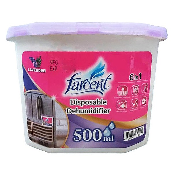Hộp Hút Ẩm Farcent Oải Hương 500Ml