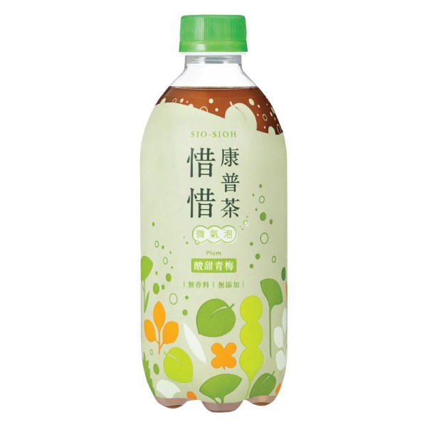 Trà Kombucha Sio Sioh Mận Xanh Chai 420Ml
