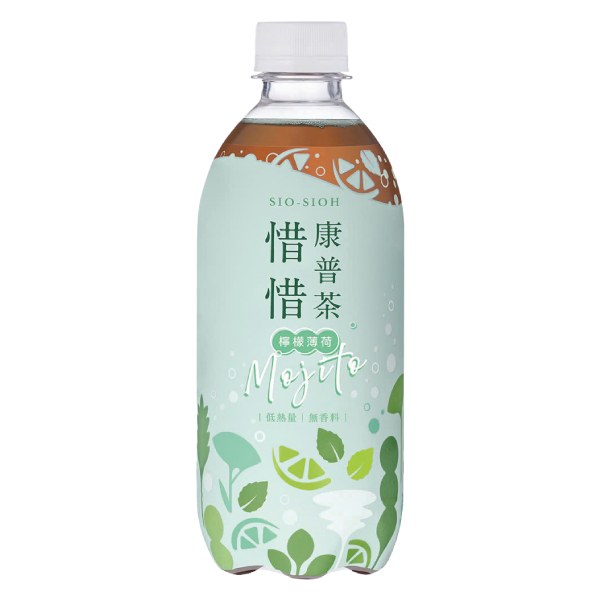 Trà Kombucha Sio Sioh Chanh Bạc Hà Mojito Chai 420Ml
