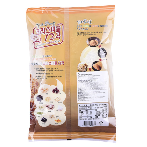 Bánh Đậu Nành 12 Loại Ngũ Cốc Crispy 180G