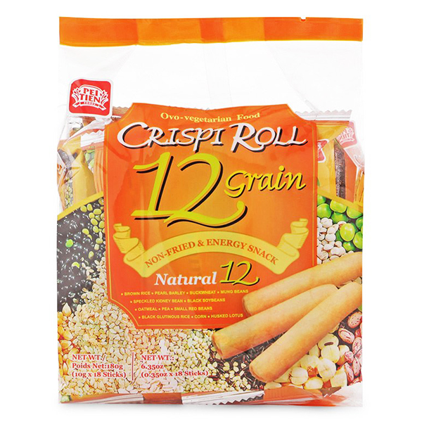 Bánh 12 Loại Ngũ Cốc Trứng Crispi Roll 180G
