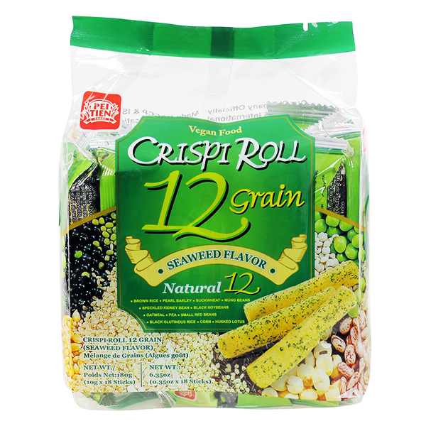 Bánh 12 Loại Ngũ Cốc Rong Biển Crispi Roll 180G
