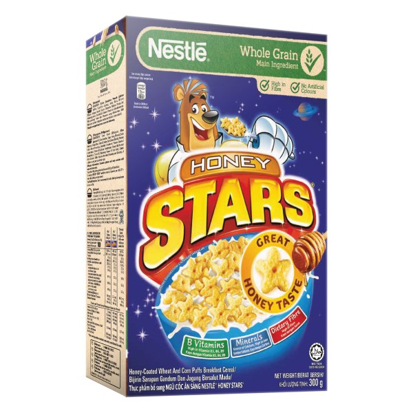 Bánh Ăn Sáng Nestle Honey Stars 300G