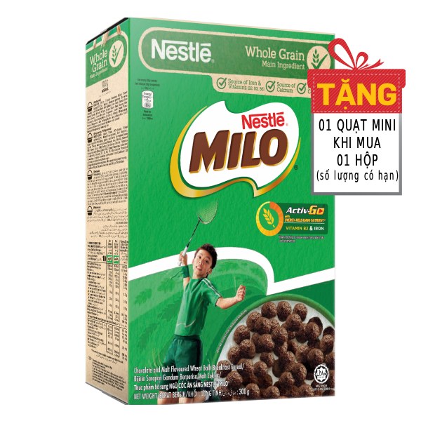 Bánh Ăn Sáng Nestle Milo Cereal 300G