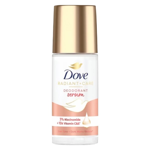 Lăn Khử Mùi Dove Serum Sáng Da 3% Niacinamide + 10X Vit C&E 45Ml
