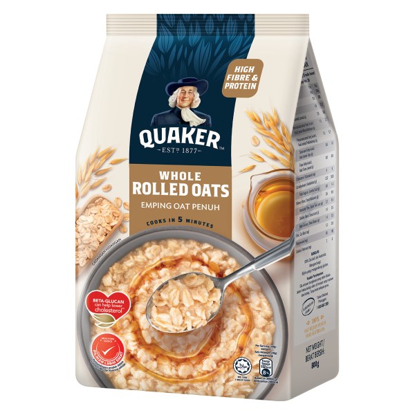 Yến Mạch Quaker Cán Dẹt Túi 800G