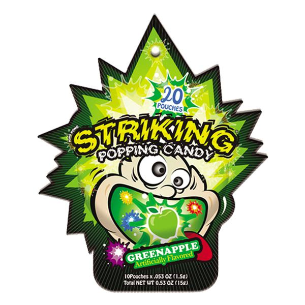 Kẹo Nổ Striking Vị Táo 30G