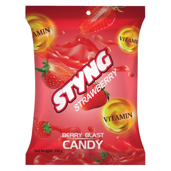 Kẹo Styng Dâu Gói 320G