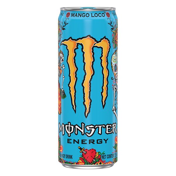 Nước Tăng Lực Monster Mango Loco Sleek Lon 355Ml