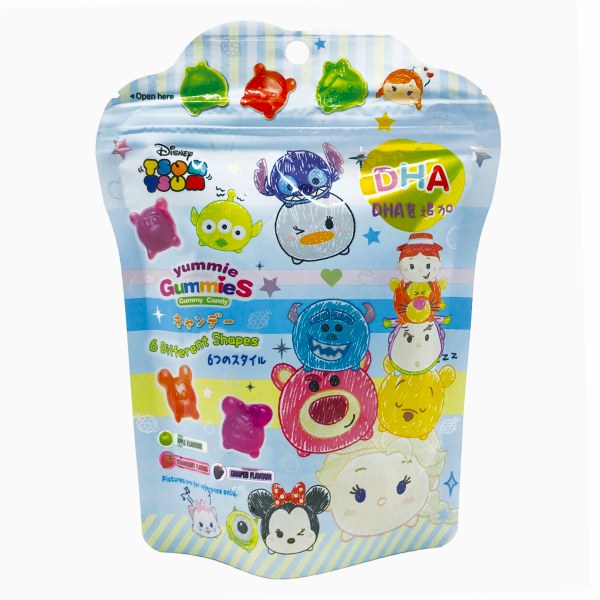 Kẹo Dẻo Tsum Tsum Trái Cây Gói 60G