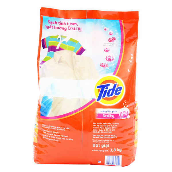 Bột Giặt Tide Hương Downy 3.8Kg