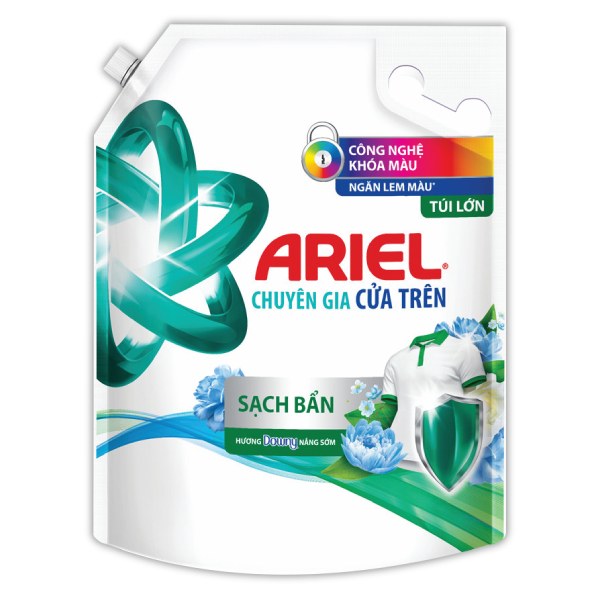 Nước Giặt Ariel Sạch Sâu Nắng Mai Túi 3.65Kg