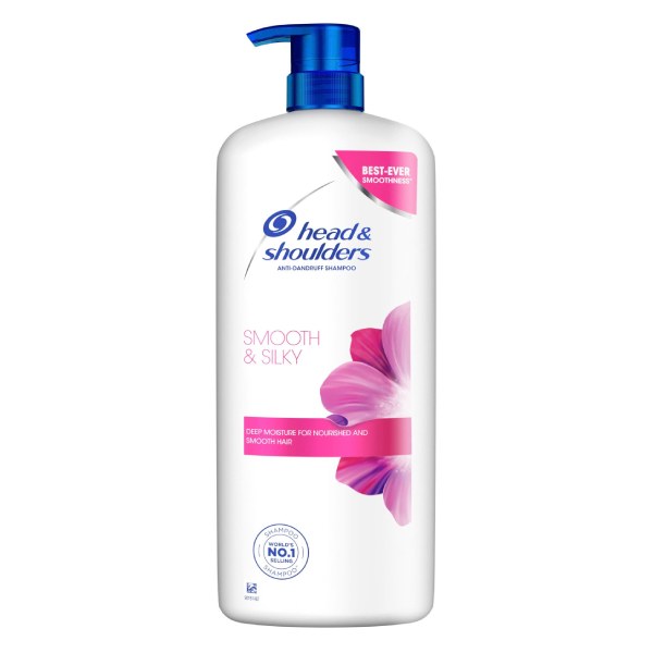 Dầu Gội Head & Shoulders Suôn Mềm Óng Mượt Chai 1.2L
