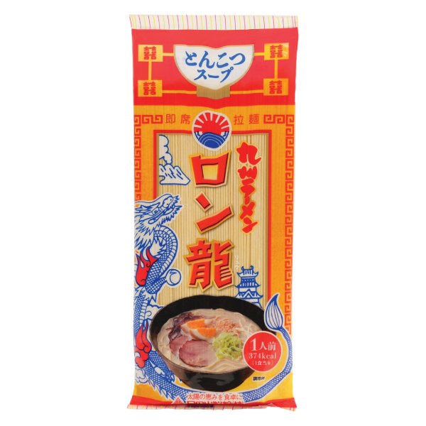 Mì Ramen Ronryu Kyushu Vị Tonkotsu Gói 122G