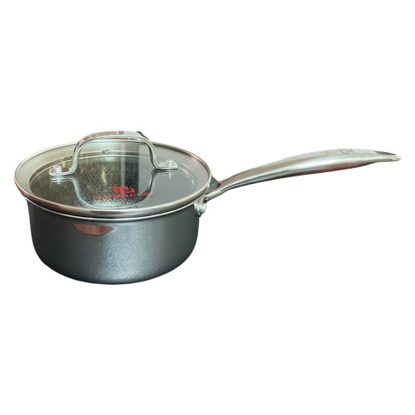 Quánh Titan 3 Lớp Đáy Từ Super Chef Nắp Kính SC_TLM2316 16Cm