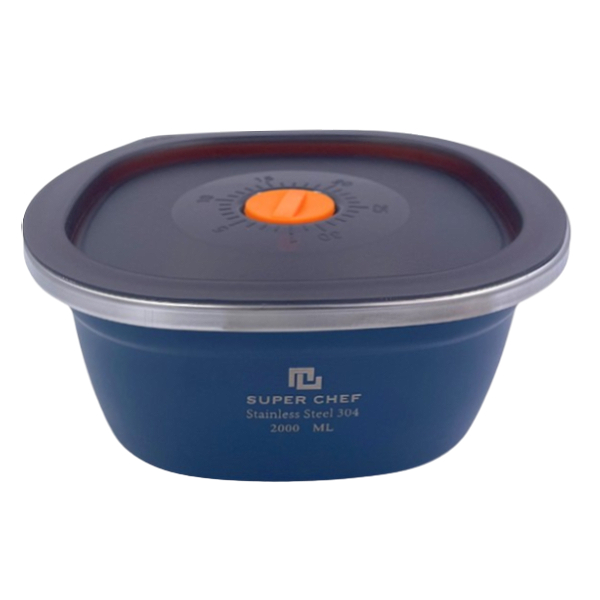 Hộp Đựng Thực Phẩm Inox 304 Super Chef SC-FB3200 2L