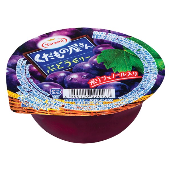 Thạch Tarami Vị Nho Hũ 160G