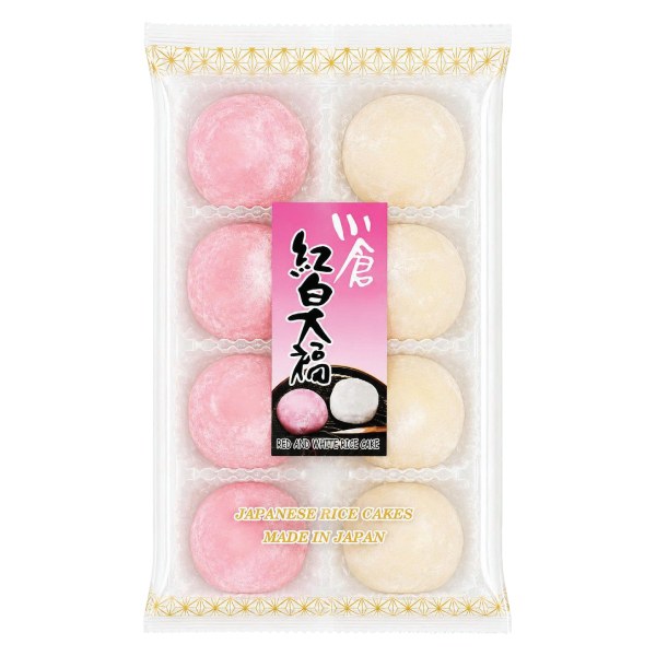 Bánh Mochi Sachi Vị Hồng Bạch Gói 200G