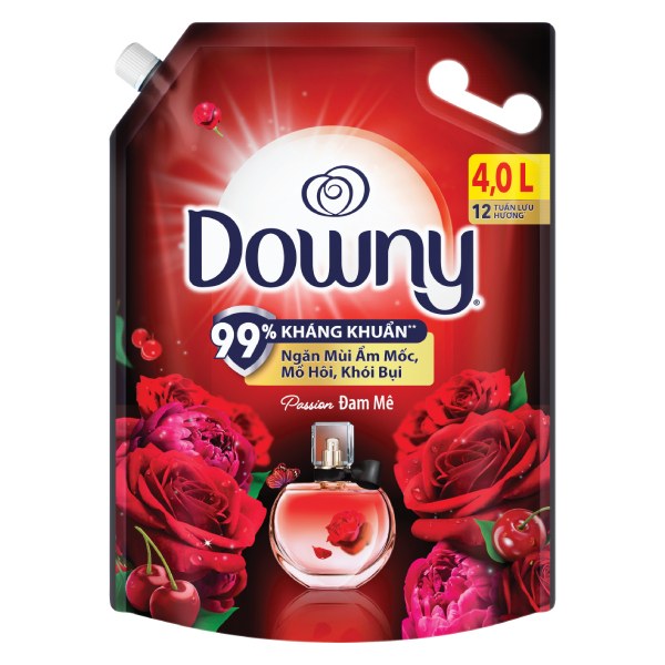 Nước Xả Vải Downy Đam Mê Túi 4L