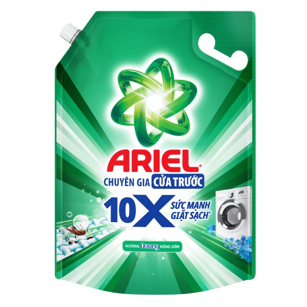 Nước Giặt Ariel Cửa Trước 10X Giặt Sạch 3.7Kg