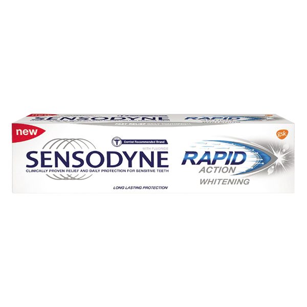 Kem Đánh Răng Sensodyne Rapid Whitening 100G
