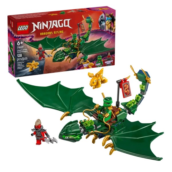 Đồ Chơi Lắp Ráp Lego Ninjago Rồng Rừng Xanh Lloyd 71829