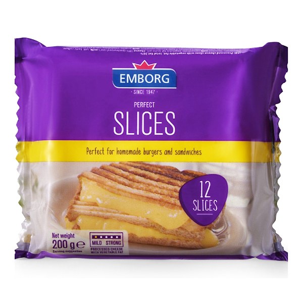 Phô Mai Perfect Slices Emborg 200G