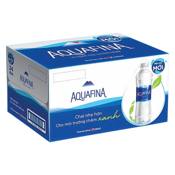 Nước Tinh Khiết Aquafina Thùng 24 Chai 355Ml