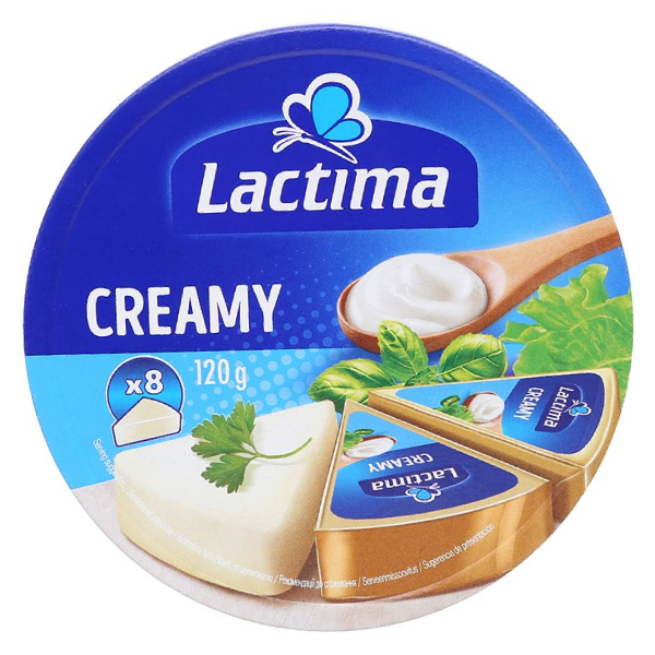 Phô Mai Lactima Creamy Hộp 120G