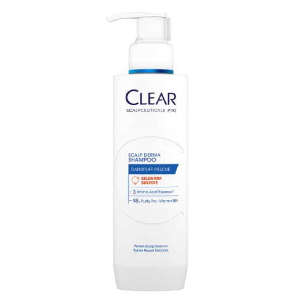 Dầu Gội Clear Derma Cấp Ẩm Da Đầu 200G
